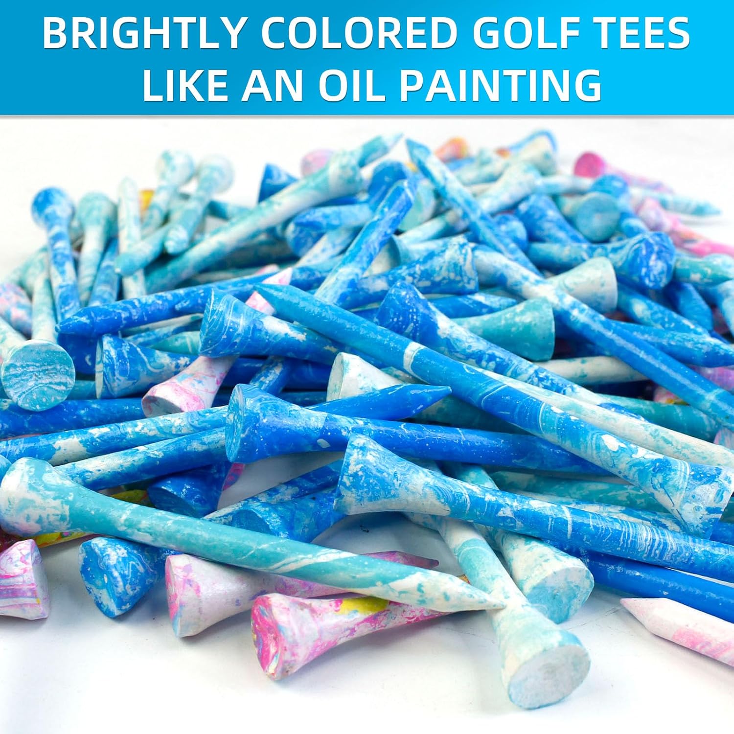 golf tees colors mixed wood tees golf tees colors mixed wood tees