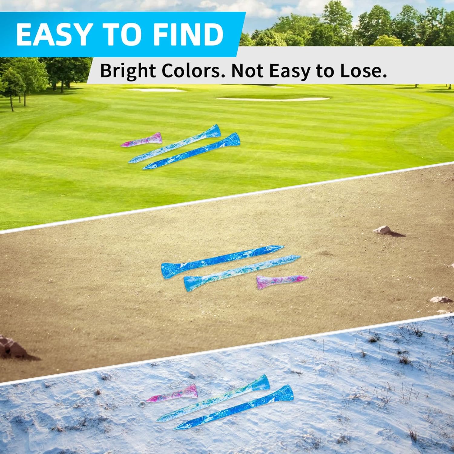 golf tees colors mixed wood tees golf tees colors mixed wood tees