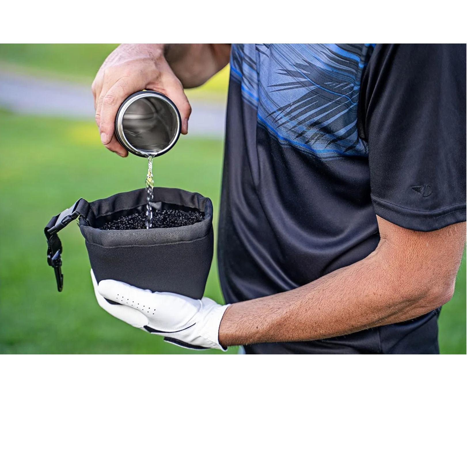 golf ball cleaning bag golf ball cleaning bag