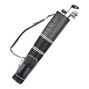 champkey professional golf sunday bag (carry 3 9 clubs) 6 carry pockets & adjustable sling strap golf carry bag ideal for golf course & travel