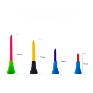 golf tee rubber sleeve tee cup shaped golf tee
