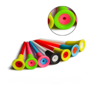 golf tee rubber sleeve tee cup shaped golf tee