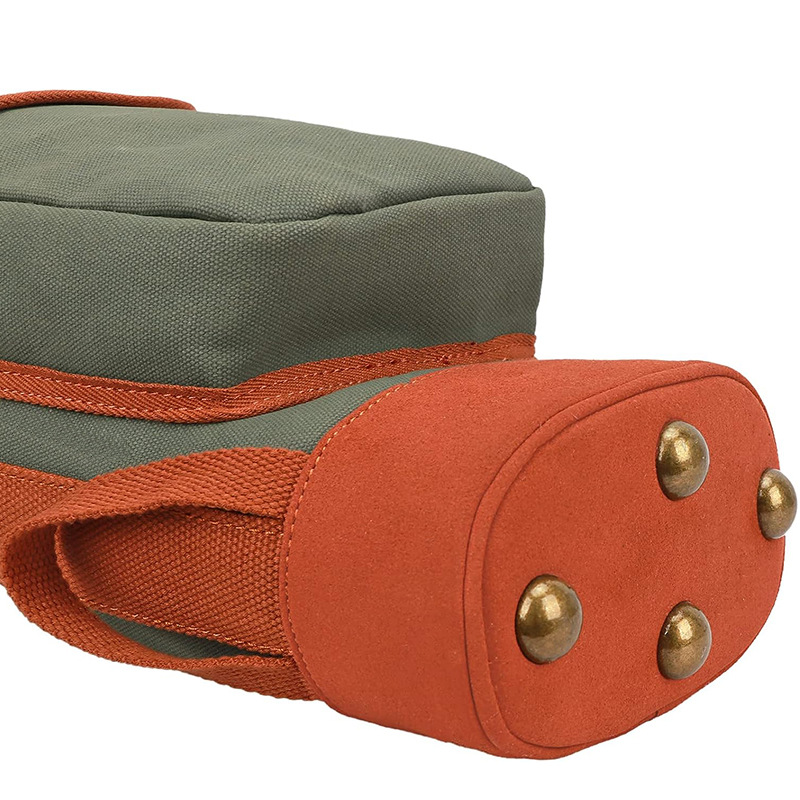 new style golf club bag, wear resistant canvas golf club travel case, lightweight portable bag with custom logo printing